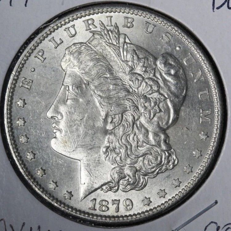 1879-S モーガン銀貨 BU *未流通* MS E331 QAYHM