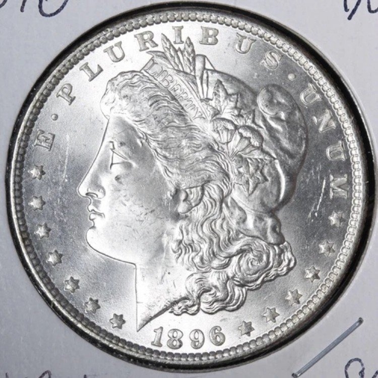 1896年 モルガン銀貨 BU *未流通* MS E359 QKRHM 56,100円