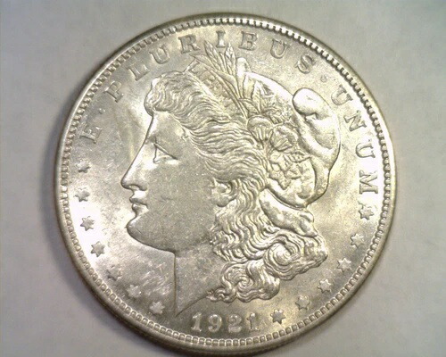 1921-S モーガン シルバードル 未流通 UNC。BOBS COINS の美しいオリジナルコイン 56,100円