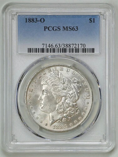 1883-O 1ドル モルガン銀貨 MS63 PCGS 38872170