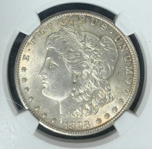 1898-O モーガン銀貨 ~ NGC MS 63 ~美しいコイン~ REF#59-039