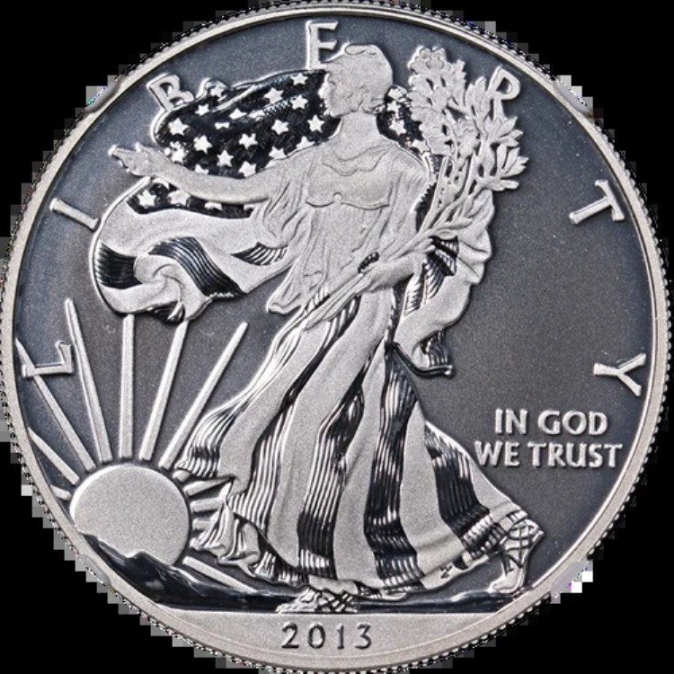 2013-W シルバー アメリカンイーグル 1ドル エンハンスドフィニッシュ NGC SP70 アーリーリリース
