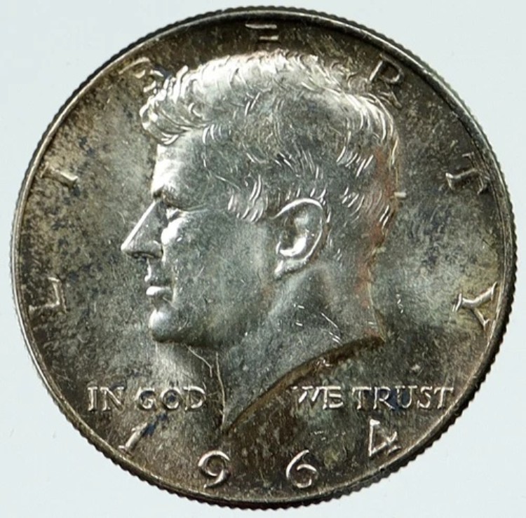 1964年 P アメリカ大統領 ジョン・F・ケネディ ヴィンテージ シルバー ハーフドル US コイン i117118｜WORLD RESOURCE【KING店】 84,095円