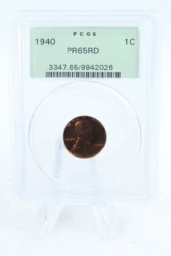 1940-P PCGS PR65RD リンカーン ウィート セント プルーフ 1C|WORLD RESOURCE【KING店】