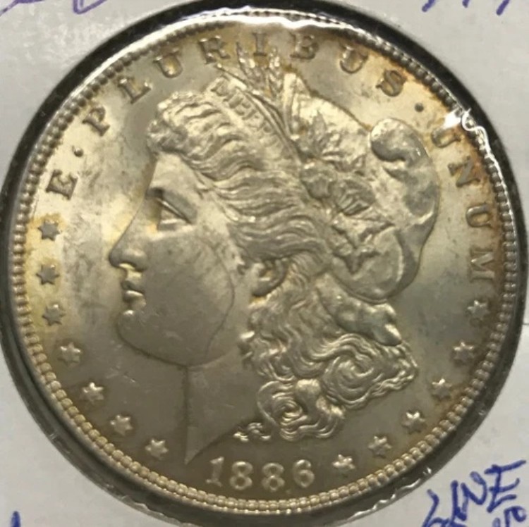 1886年製プルーフタイプの「VAM」モルガン・ダラー金貨 写真をご覧ください!!!!! #1444|WORLD RESOURCE【KING店】