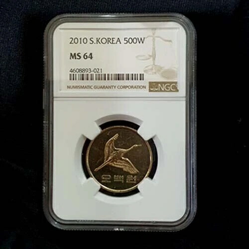 楽天市場】1996年 韓国 500ウォン 造幣局硬貨 UNC : WORLD RESOURCE