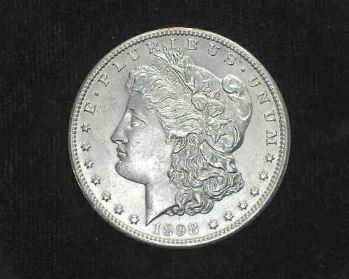HS&C: 1898 O モルガン・ダラー BU - 米国コイン