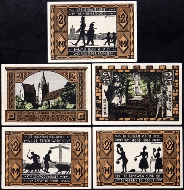 ウェスターステッド 1922 XX-RARE 「Der Stahlhelm, Bund der Frontsoldaten」コンプリート シリーズ