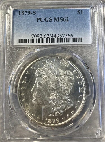 1879-S PCGS MS62 モルガン銀貨