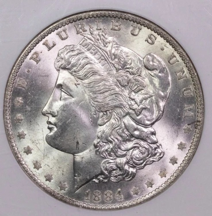 1884 O NGC MS63 モルガン銀貨 商品番号 P16608