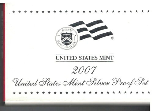 2007年米国造幣局シルバープルーフコインセット、2010年ドル、2005年ニッケルセット