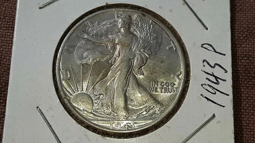 クォーター 3 枚セット - P - 90% シルバー - 1934、1936、1947 + 1943 P AU ウォーキング ハーフ!