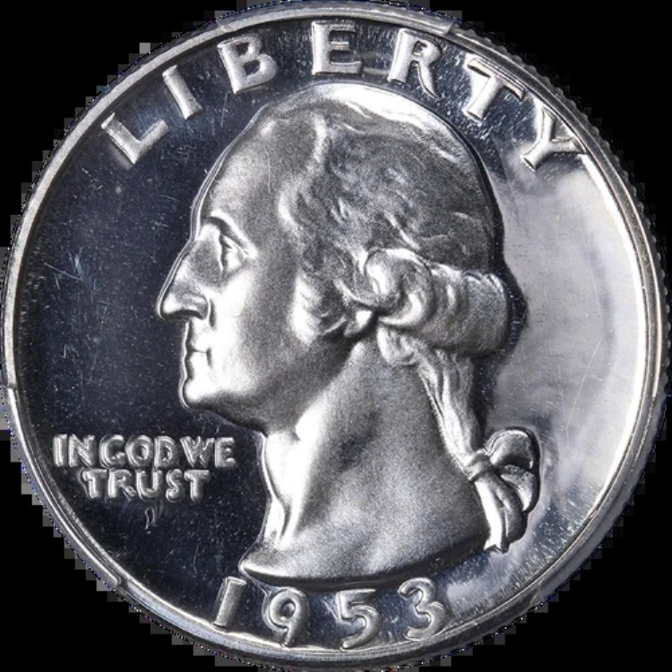 1953年ワシントンクォータープルーフDDO FS-101 PCGS PR65 素晴らしい外観｜WORLD RESOURCE【KING店】