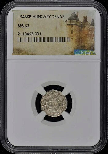 1548KB ハンガリー デナール NGC MS62｜WORLD RESOURCE【KING店】