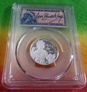 2024-S セリア・クルーズ AW クォーター PCGS PR70DCAM レン・バックリー シルバー FS