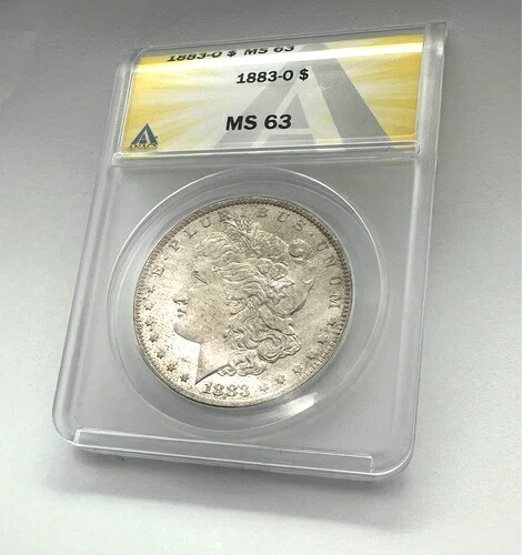 1883-O モルガン・ダラー MS63 ANACS
