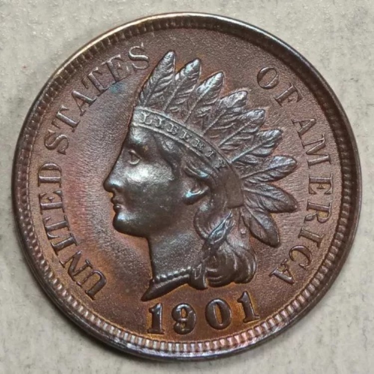 1901年インディアンセント、厳選未流通、魅力的な色彩 0323-07