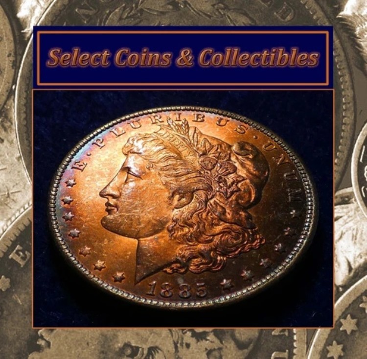 1885-O BU++ モルガン銀貨 - 見事なマルチカラーの輝き！ 2221