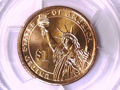 2009 P ウィリアム・ヘンリー・ハリソン ドル PCGS MS 67 ポジション B 14255350