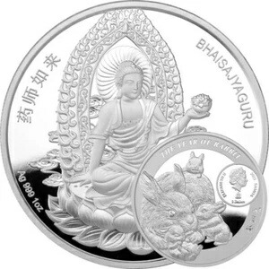 バイサジャグル ウサギ 十二支 天将 2023 1オンス 銀貨 サモア