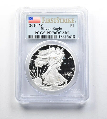 PR70 DCAM 2010-W アメリカンシルバーイーグル FS PCGS *0259