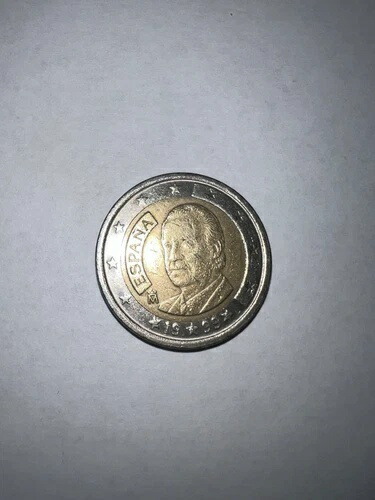 希少な1999年2ユーロ硬貨（スペイン）