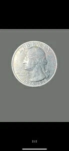 1776-1976年 25セント銀貨ワシントン・クォーター。未使用。希少 292,050円