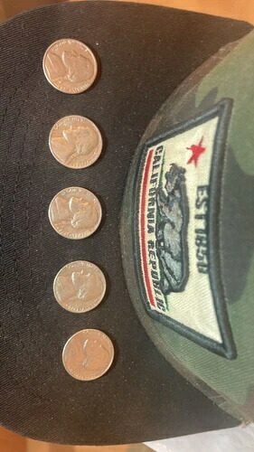 古いアメリカのエステートコイン - 希少なアメリカのコイン - 金 / 銀
