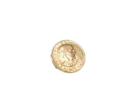 希少な1979年製スーザン・B・アンソニー銀貨1ドル（デュードロップミントマークのミスあり）