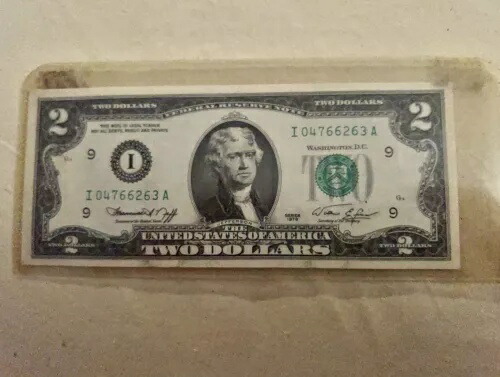 希少な1976年建国200周年記念2ドル硬貨