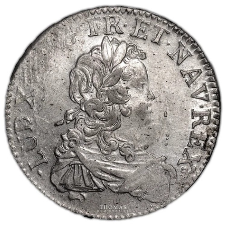 コイン フランス - ルイ 16 世 - エク・ド・フランス - 1723 B ルーアン-｜WORLD RESOURCE【KING店】