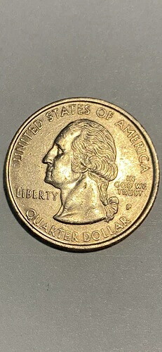 1999 P デラウェア州 25セント硬貨 **希少** スピッティングホース、バッドストライクオフセットリム|WORLD RESOURCE【KING店】