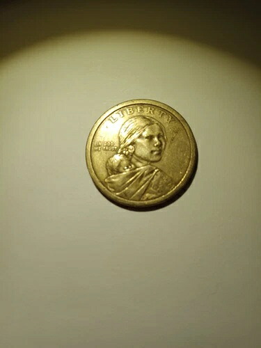 2011 p sacagawea ドル 1621 年のワンポノアグ条約、日付なしのコイン。とても珍しいです。
