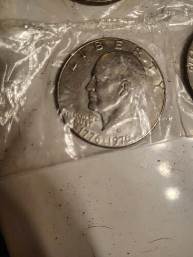 希少なアイゼンハワー200周年記念Dミントマーク1776-1976ドル硬貨