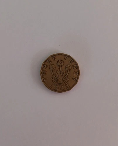 状態の良い、希少な1943年イギリス製3ペンス硬貨|WORLD RESOURCE【KING店】