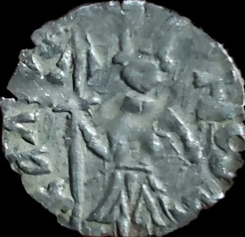 ミハイル1世(1415-1420年)。ミルチャ1世(長男)。銀ドゥカート。ワラキア。希少