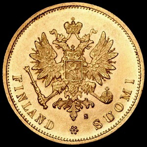10 マルカー 1881 ?S? 「ザール アレクサンダー 3 世」 (1881-1894) ? ゴールド? Russl.? ビットキン# 228-|WORLD RESOURCE【KING店】