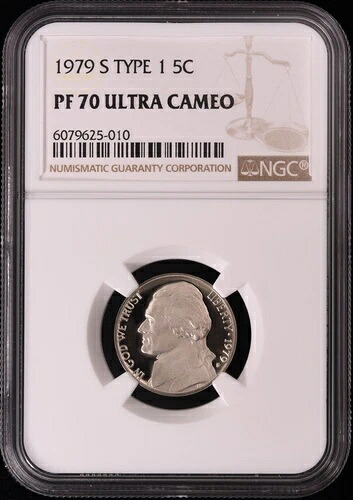 1979-S タイプ1 ジェファーソンニッケル NGC PF 70 ウルトラカメオ｜WORLD RESOURCE【KING店】
