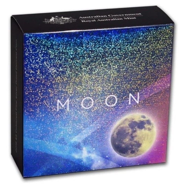 2019年-月-1オンス銀貨.999ドル5オーストラリアコイン-ドーム型地球とその先シリーズ??