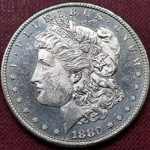 1880年 S モルガン・ダラー 1ドル 高品位 BU DMPL - ディープミラープルーフライク #82257｜WORLD RESOURCE【KING店】