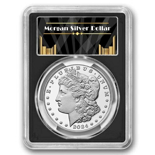 2024-S プルーフ シルバー モルガン ダラー PR-70 PCGS (AR、ブラックラベル)|WORLD RESOURCE【KING店】