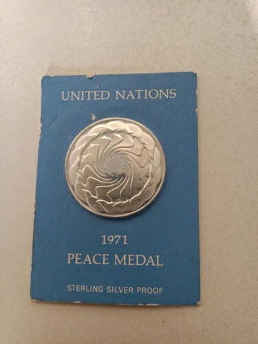 楽天市場】国際人権年 記念メダル 1968 銀 シルバー International