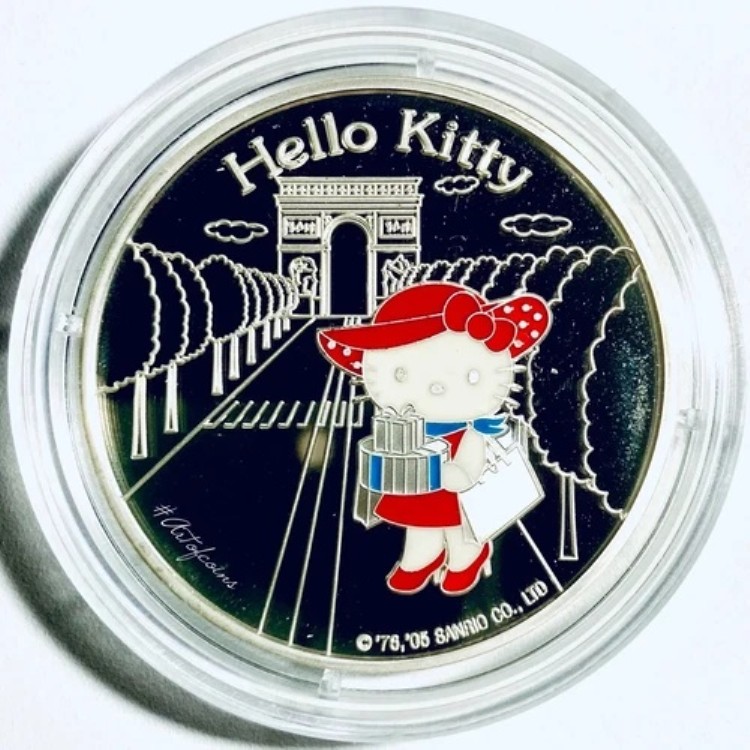 楽天市場】【銀メダル】ハローキティ誕生30周年記念 造幣局製