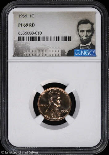 1956年 1C プルーフ リンカーン ウィート セント NGC PR 69 RD|WORLD RESOURCE【KING店】