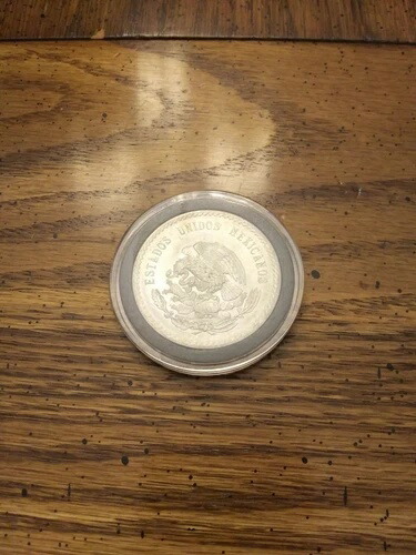 1948年メキシコ5ペソ30G .900シルバー