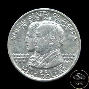 1921年アラバマ記念ハーフドル 90%銀貨 希少 良質年式++｜WORLD RESOURCE【KING店】