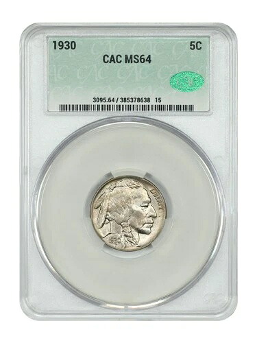 1930年 5C CACG MS64 - バッファローニッケル｜WORLD RESOURCE【KING店】