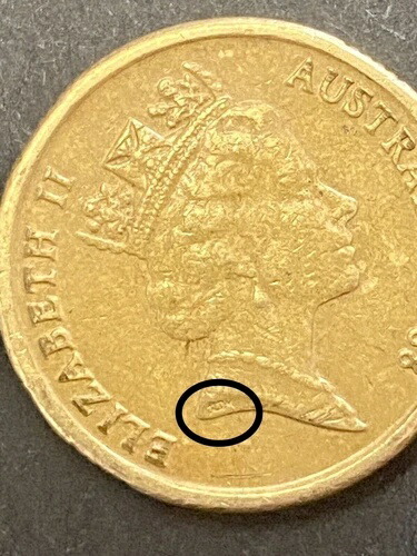 楽天市場】希少な1988年オーストラリア2ドル硬貨。HHとRDMのイニシャル