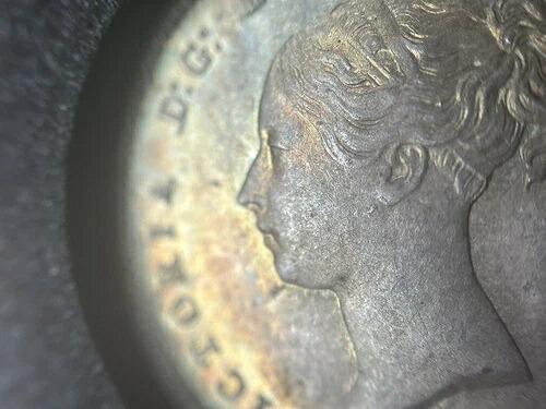 英国 1852年 ヴィクトリア マウンディ セット (旧 NGC MS 66/65)