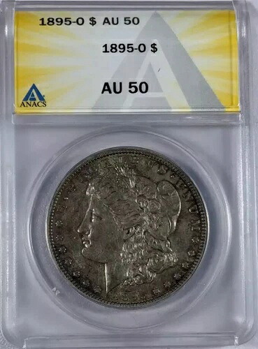 1895年 O モルガン銀貨 ANACS AU-50|WORLD RESOURCE【KING店】